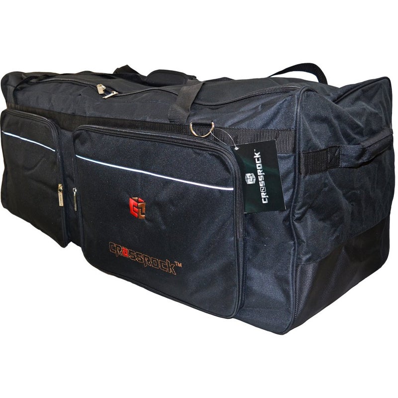 Crossrock Drum Hardware Bag with Removable Shoulder Strap 48-inch Standard (CRSD70HB) - Image 1
